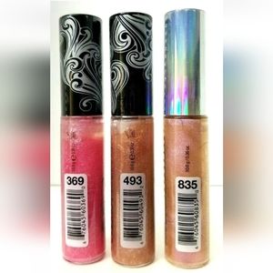 HARD CANDY GLOSSAHOLIC Lip Gloss 0.38 oz Tipsy, Icing, and Caramel Twist